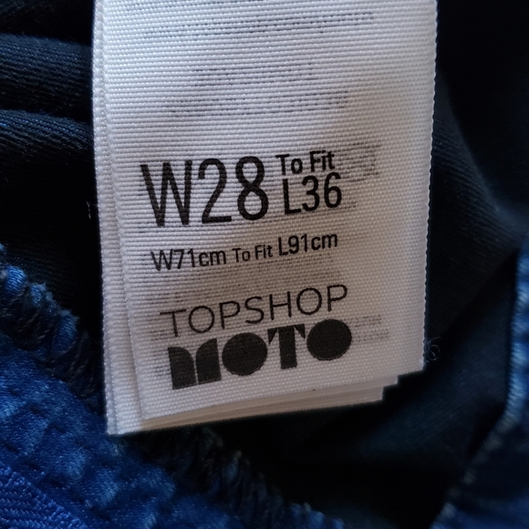 Topshop High Waisted Womens Jeans - Picture 3 of 4